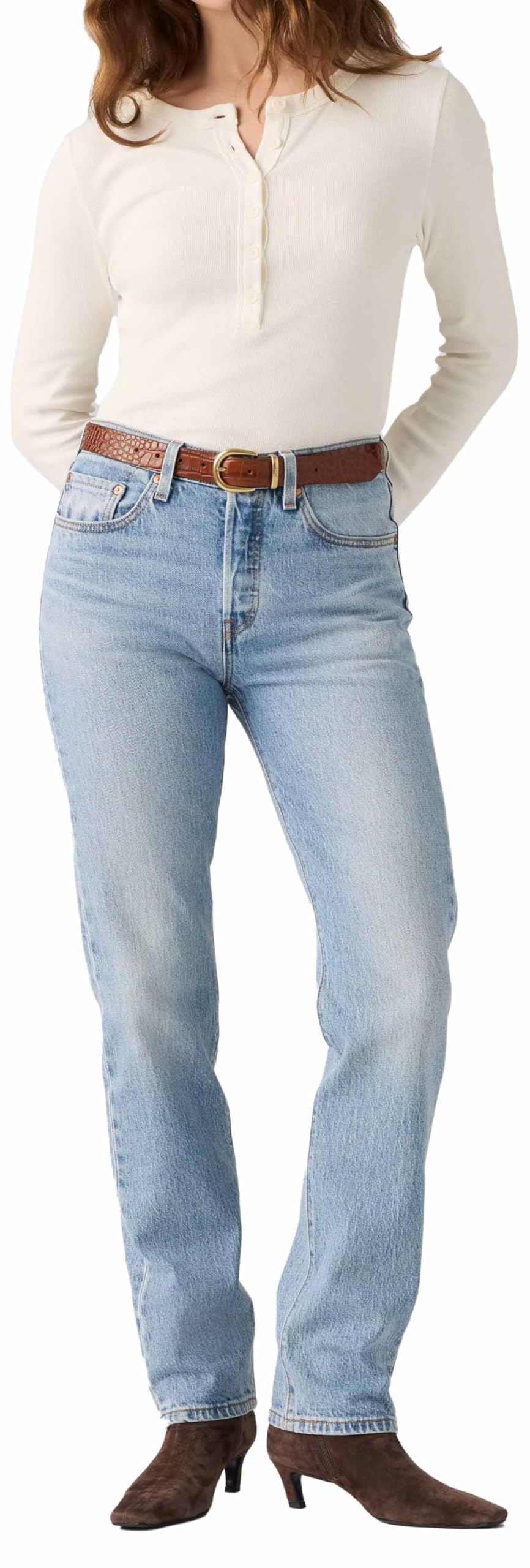 Levi's Damen 501 Jeans for Women Jeans, Lazy Frame, 27W / 30L