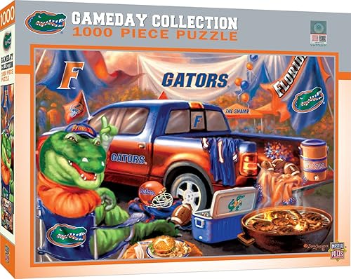 Vista 26 de MasterPieces NCAA Gameday Puzzles Collection Wisconsin NCAA Gameday Collection rompecabezas de 1000 piezas, 19.25 x 26.75 pulgadas