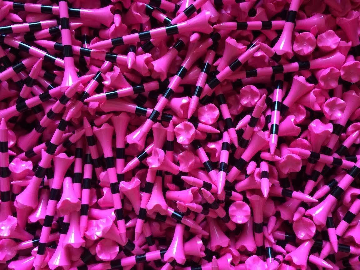 2-3/4" Pride Performance Golf Tee Striped, 100 Count