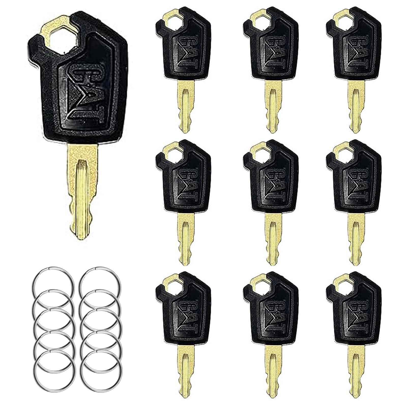 5p8500 Cat Keys 10 Pack Ignition Keys For Caterpillar Heavy | Desertcart  Seychelles