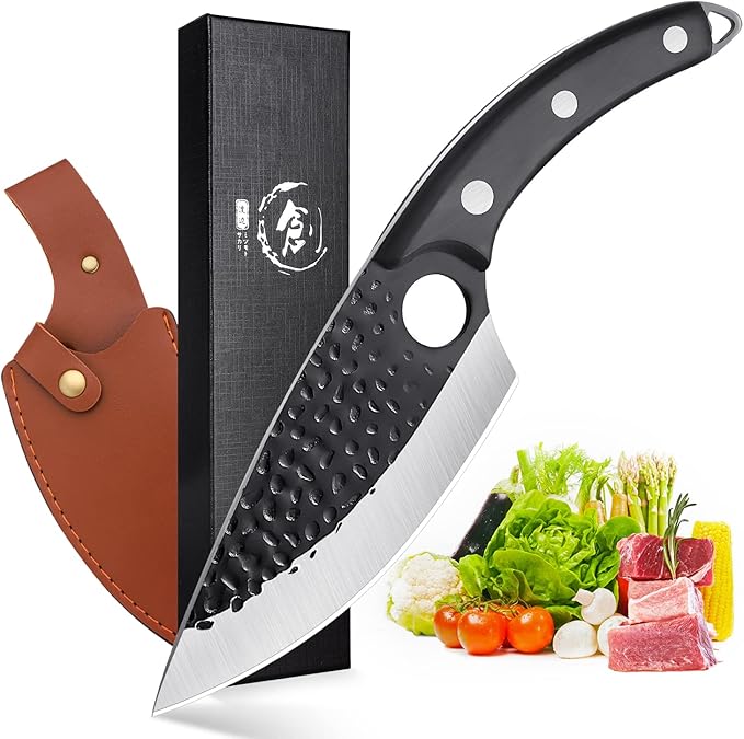 Huusk Viking Knife, Japan Kitchen Huusk Knife Full Tang