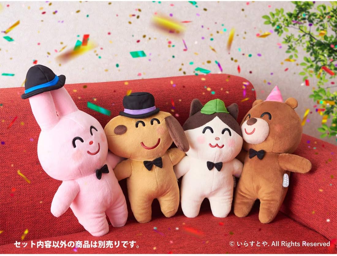 Amazon タカラトミーアーツ いらすとや ぬいぐるみm くま パーティ ぬいぐるみ高さ約 33cm ぬいぐるみ おもちゃ