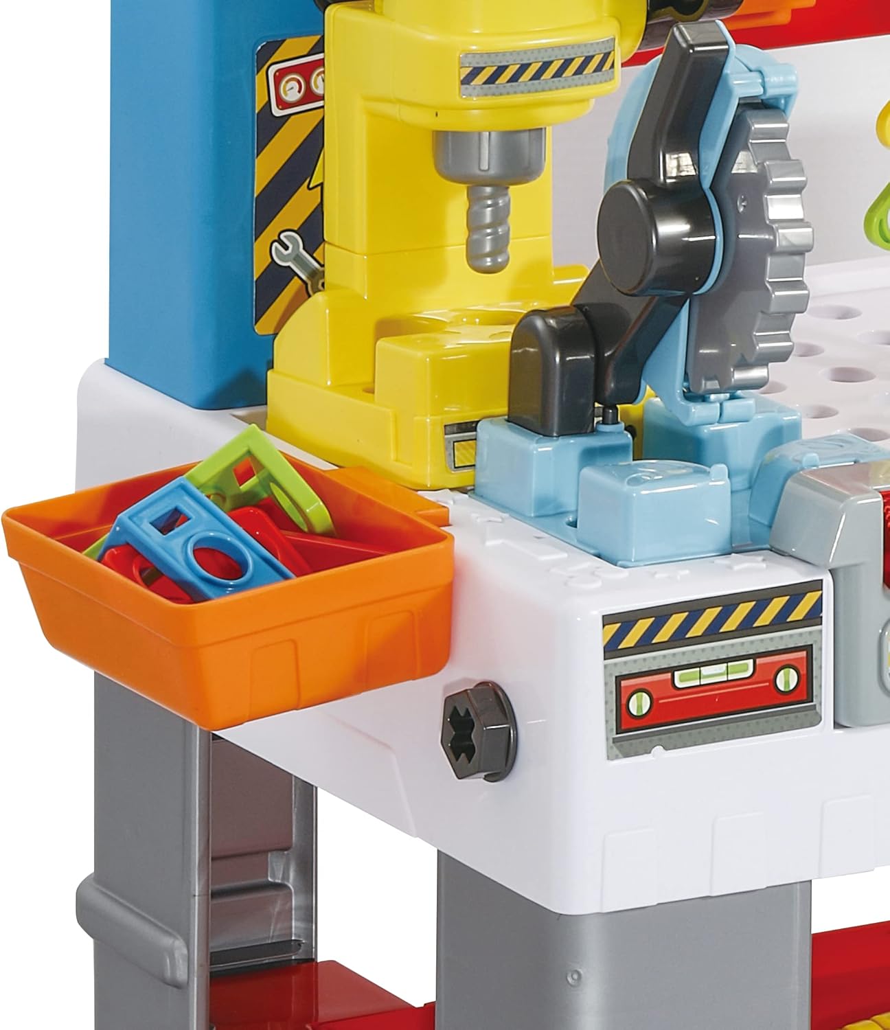 VTech My Busy Workbench, Interactive Toddler Toy, Pretend Play Tools, 100+ Pieces, Lights, Music & Sounds, Kids Gifts 3, 4, 5 + Years, English Version