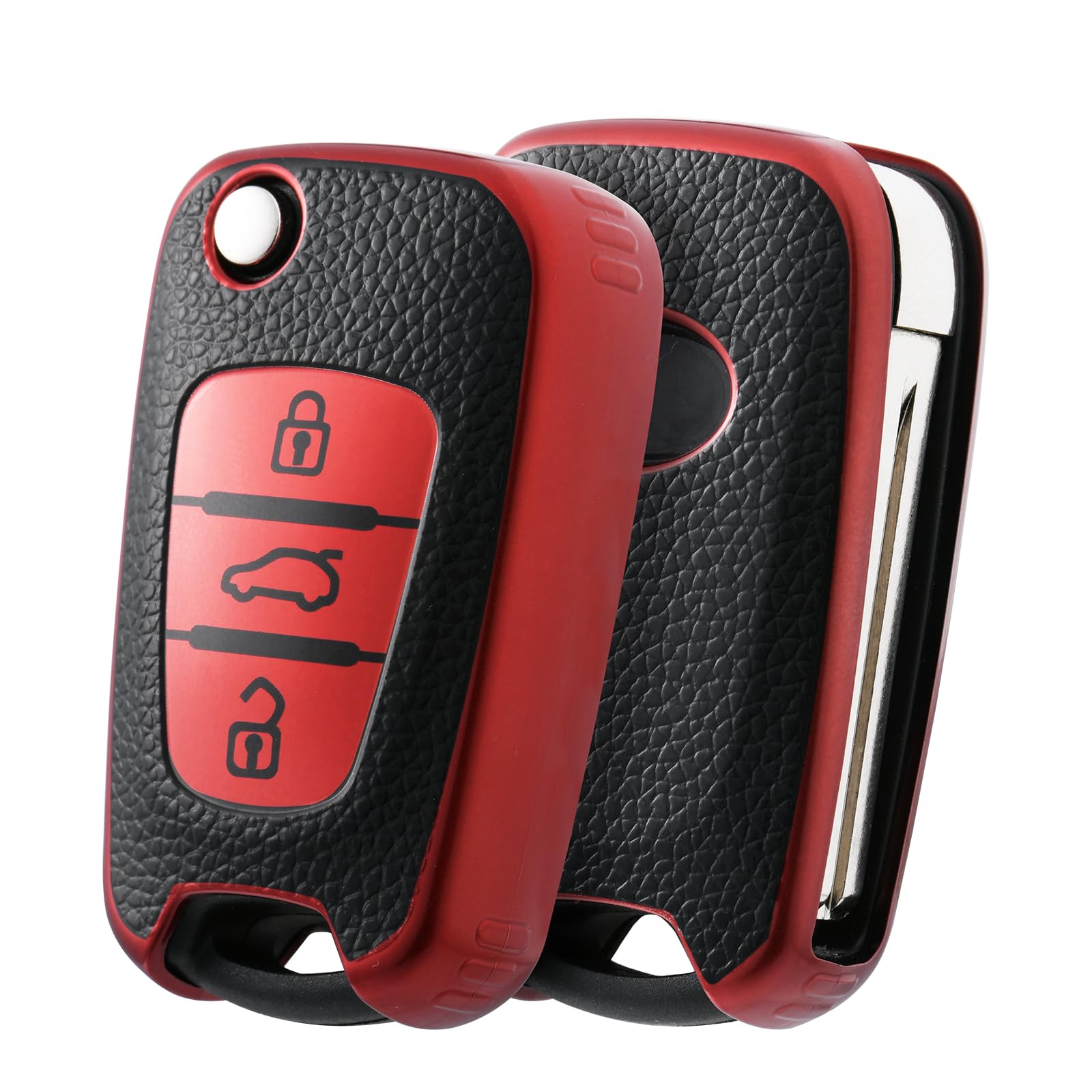 Funda de cuero para llave de coche, accorios para Hyundai Tucson I10 Funda de cuero para llave de coche, accorios para Hyundai Tucson I10