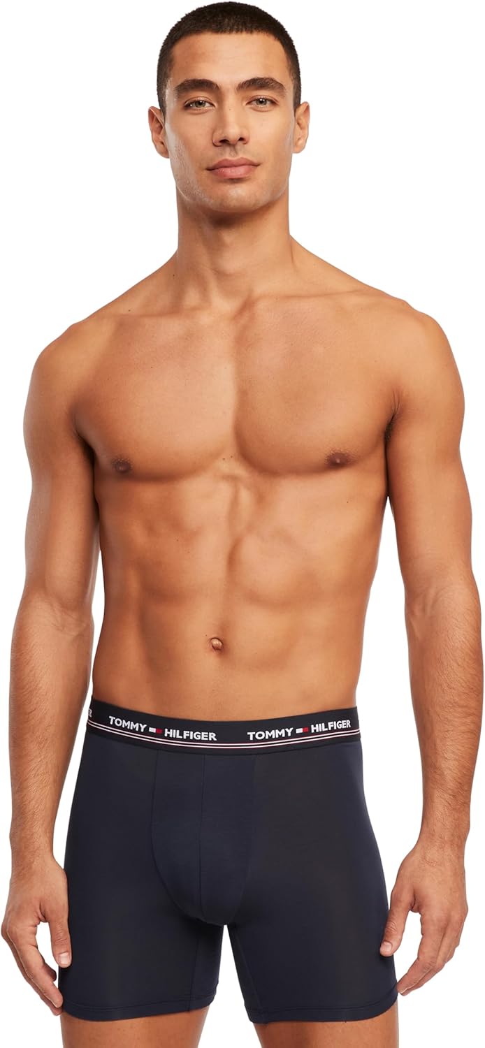 Tommy Hilfiger Men's Modal 3-Pack Boxer Brief - Image 4