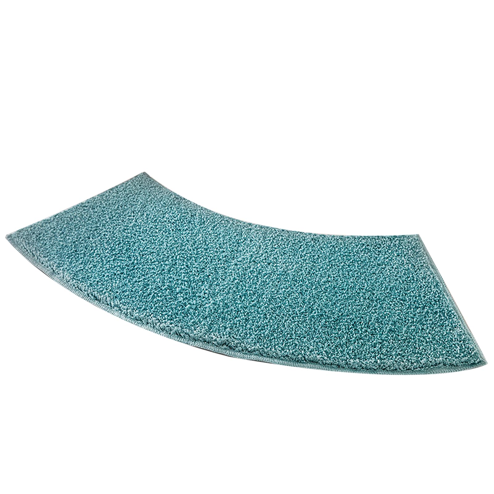 Tapis de douche d'angle en luffa pour douche intérieure,tapis de bain semi-circulaire