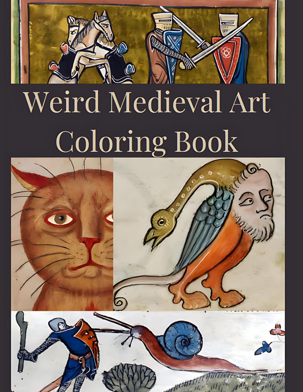 Weird Medieval Art Coloring Book (Historical Oddities | Coloring Books)