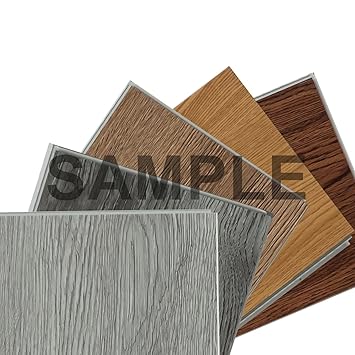 NeuType Luxury Vinyl Flooring Planks, Interlocking Flooring for Easy DIY Installation, Wood-Grain Texture, Moisture-Resistant, 9 Planks Per Box, 21.5 Sq. Feet, Vinyl Plank Flooring for Every Room