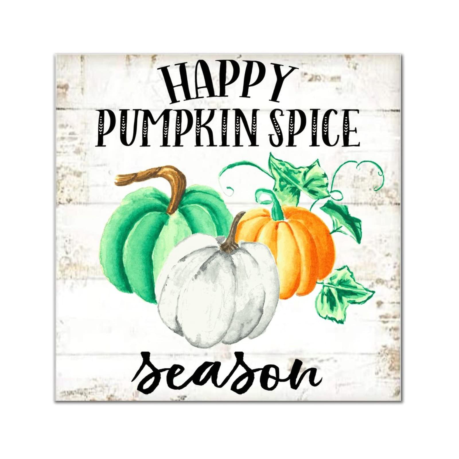 Décoration citrouille Happy Pumpkin Spice pour un salon cocooning