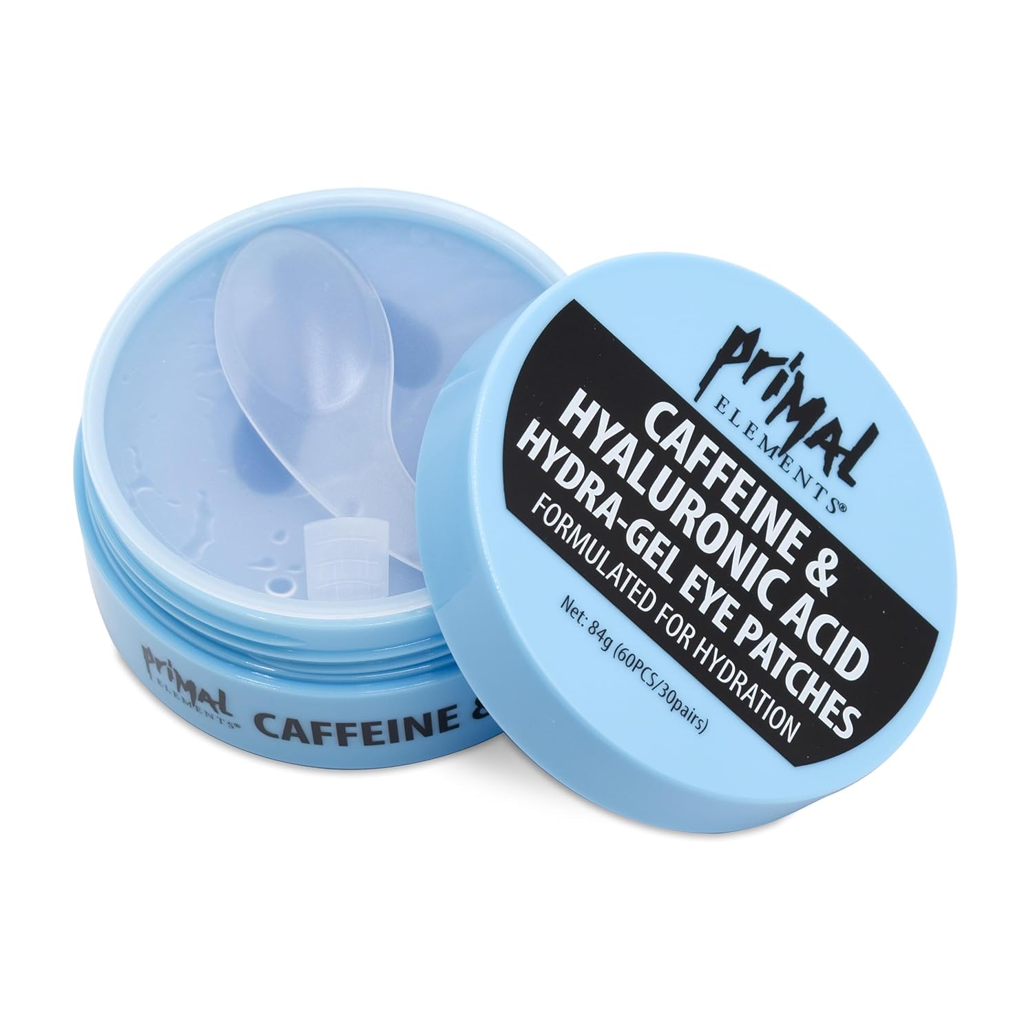 Primal Elements Caffeine & Hyaluronic Acid Hydra-Gel Under Eye Patches