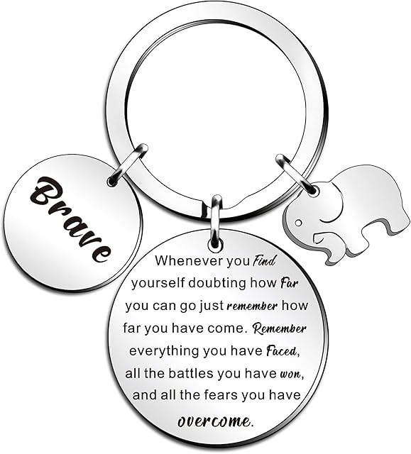 WTOPP Inspirational Gifts for Men Women Friend Stay Strong Warrior Gifts Cancer Patient Survivor Post Surgery Recovery AA Sobriety Gifts Birthday Graduation Christmas Gifts Son Daughter