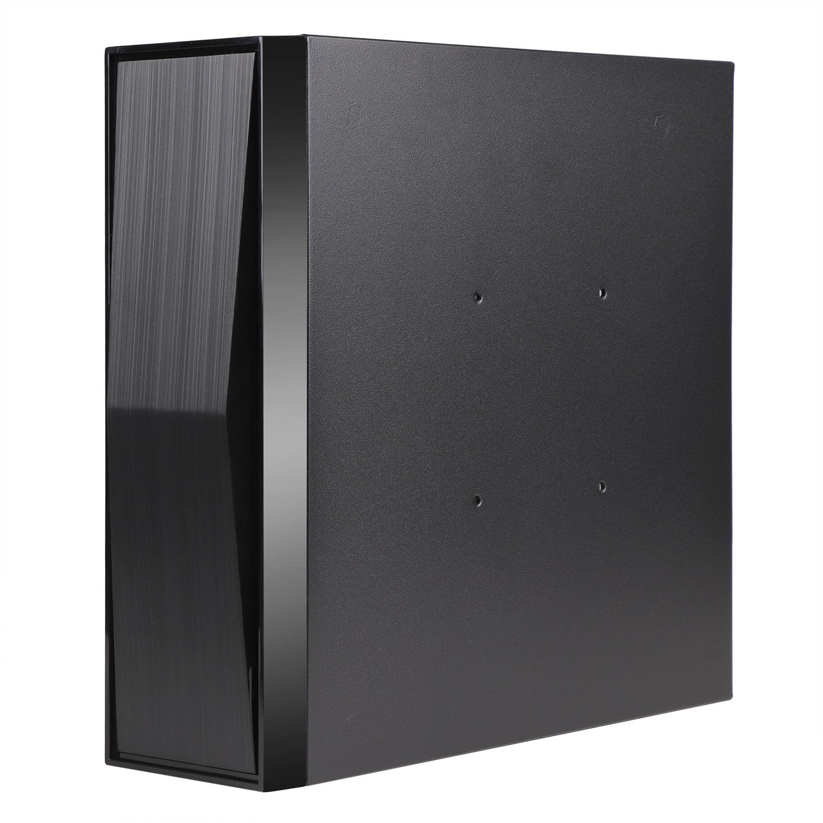 Custodia Mini ITX, SFF Small Form Factor, telaio per computer Mini Tower ideale per HTPC, pannelli ventilati SECC da 0,6 mm, custodia per PC da gioco adatta a schede madri Mini ITX (6,7 "x 6,7") e