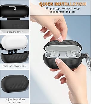 Amazon.com: WADVCU for Beats Solo Buds(2024) Case Cover with