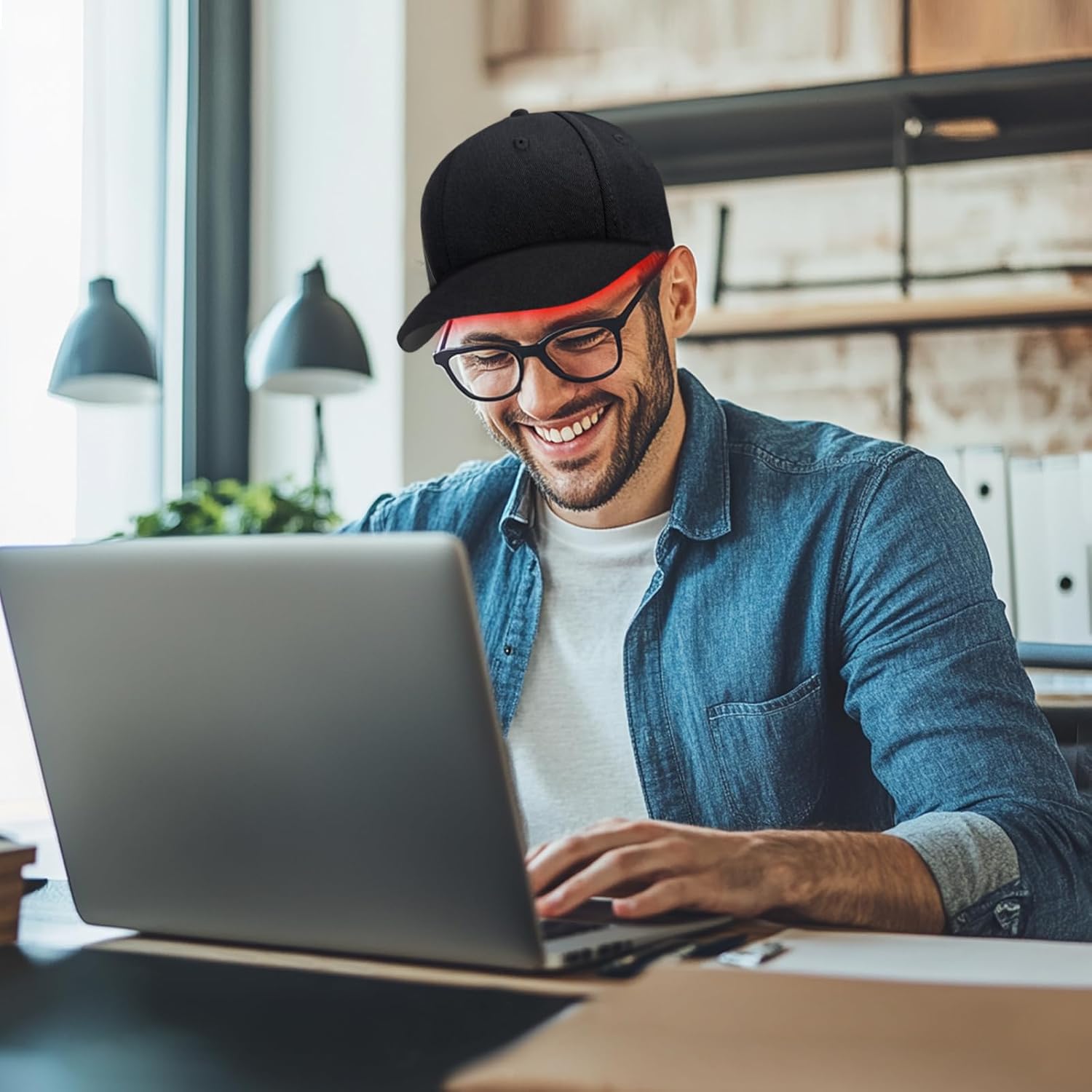 Laser Cap, Promote Hair Growth in Males or Females. Red Light Therapy for Hair Growth Cap - Image 2