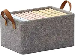 Caixa Organizadora Multiuso – Conforto, Estilo e Praticidade para Organizar Brinquedos, Roupas e Mais | Ideal para Quarto Infantil, Closet e Sala | Facilidade de Transporte