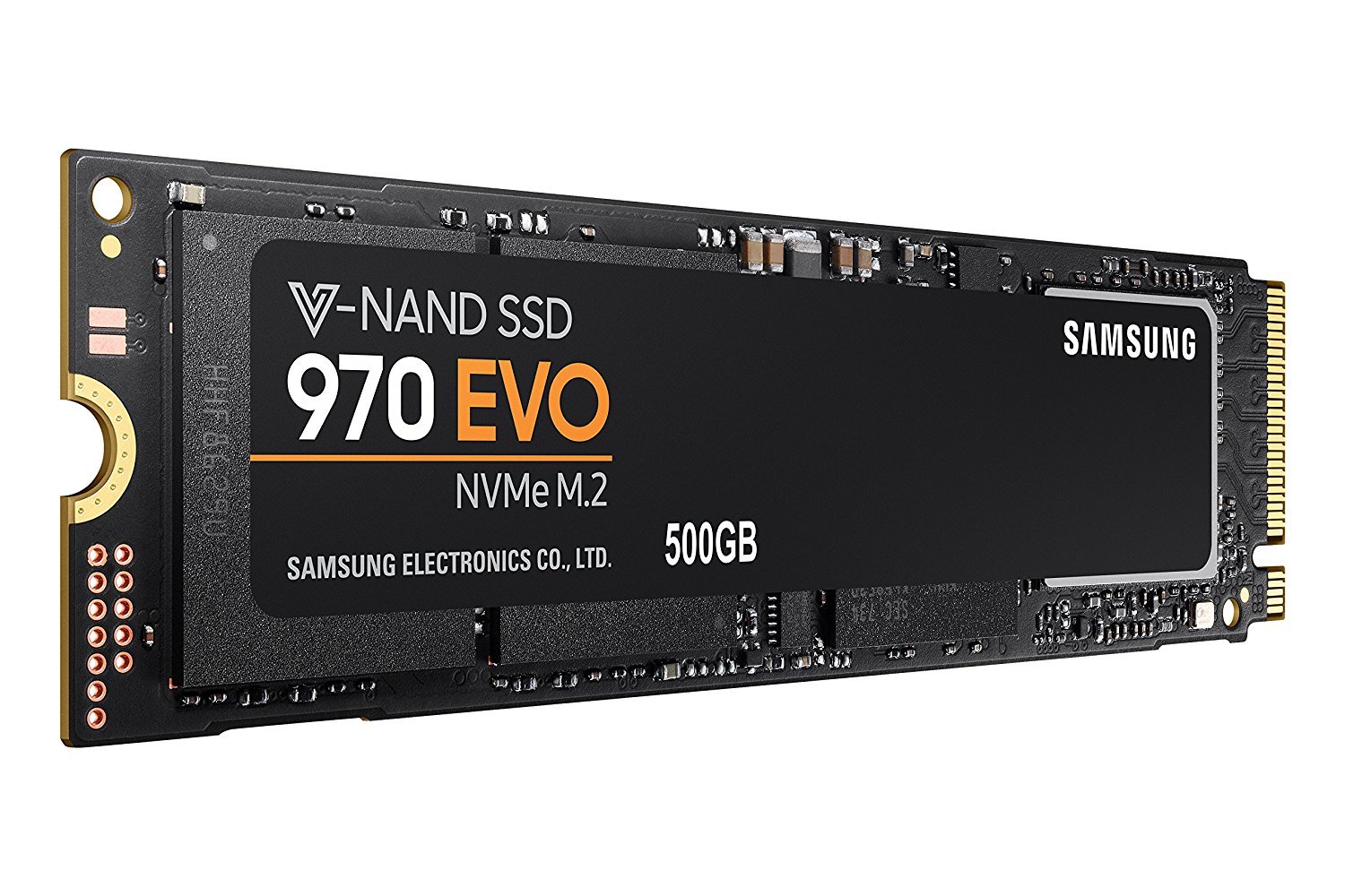 Amazon | Samsung SSD 500GB 970 EVO M.2 Type2280 PCIe3.0×4 NVMe1.3
