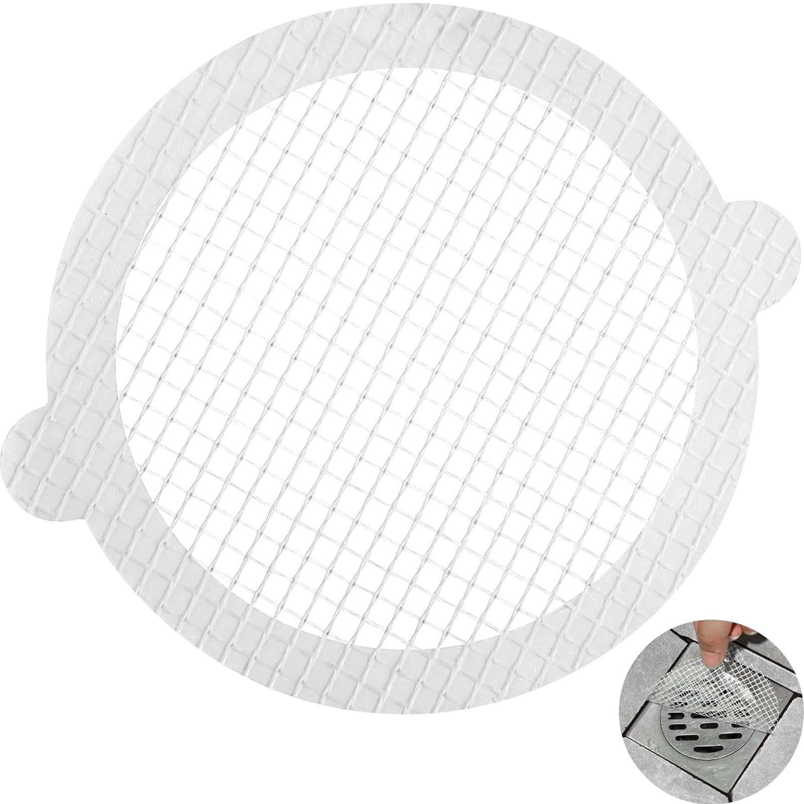 30 Pcs Drain Cover for Bathroom, Drain Guard Mesh Shower Drain Cover, Disposable Shower Drain Hair Catcher for Bathroom Accessories Apartment Essentials for Kitchen Sink Bathtub (20) (B0D3HJVYW9) Amazon Price History, Amazon Price Tracker