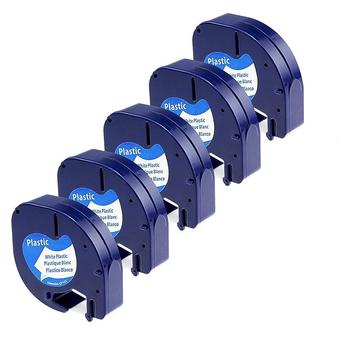 兼容Dymo LetraTag标签打印机白色塑料标签带