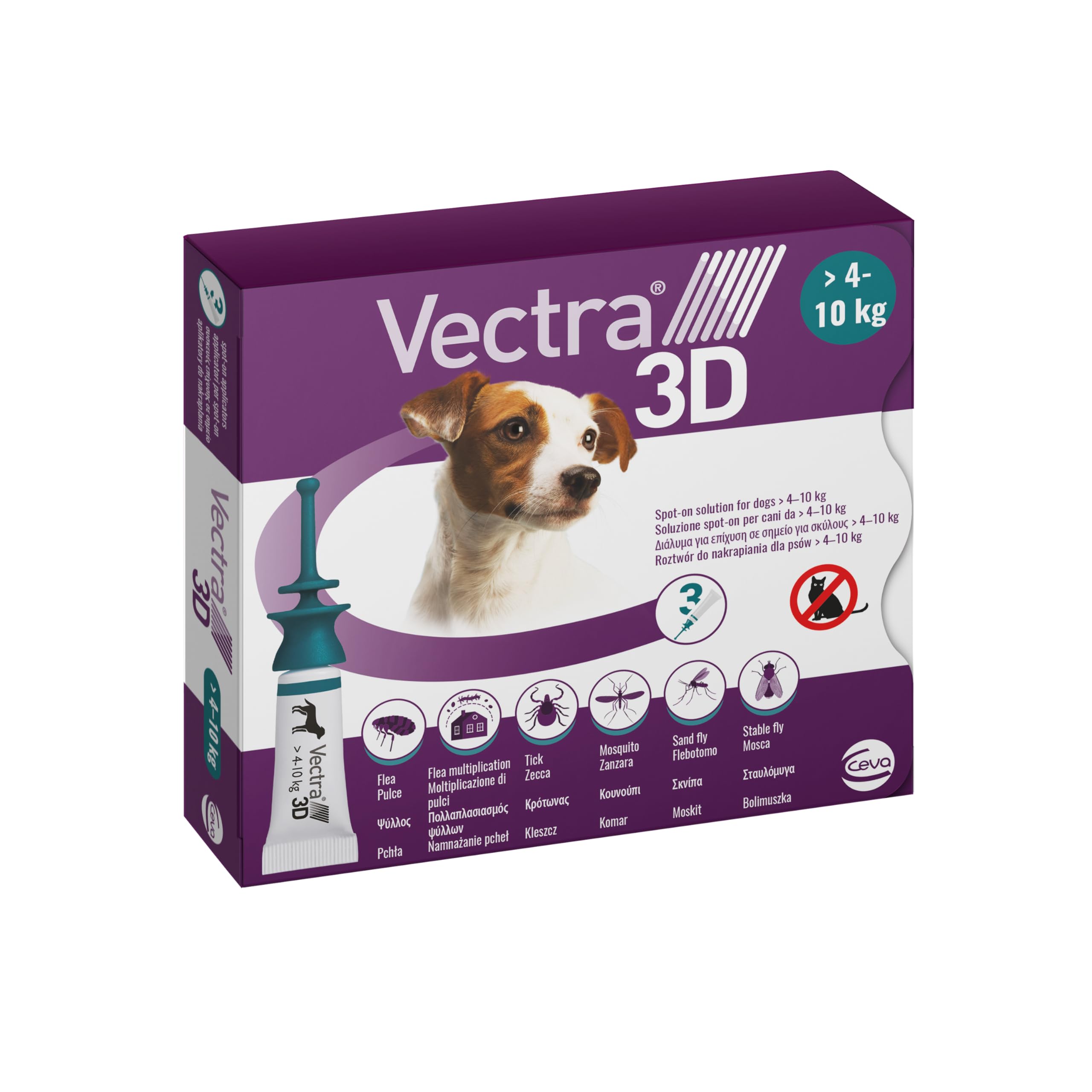 Ceva Salute Animale Vectra 3d Spoton 3p 4 10kgve