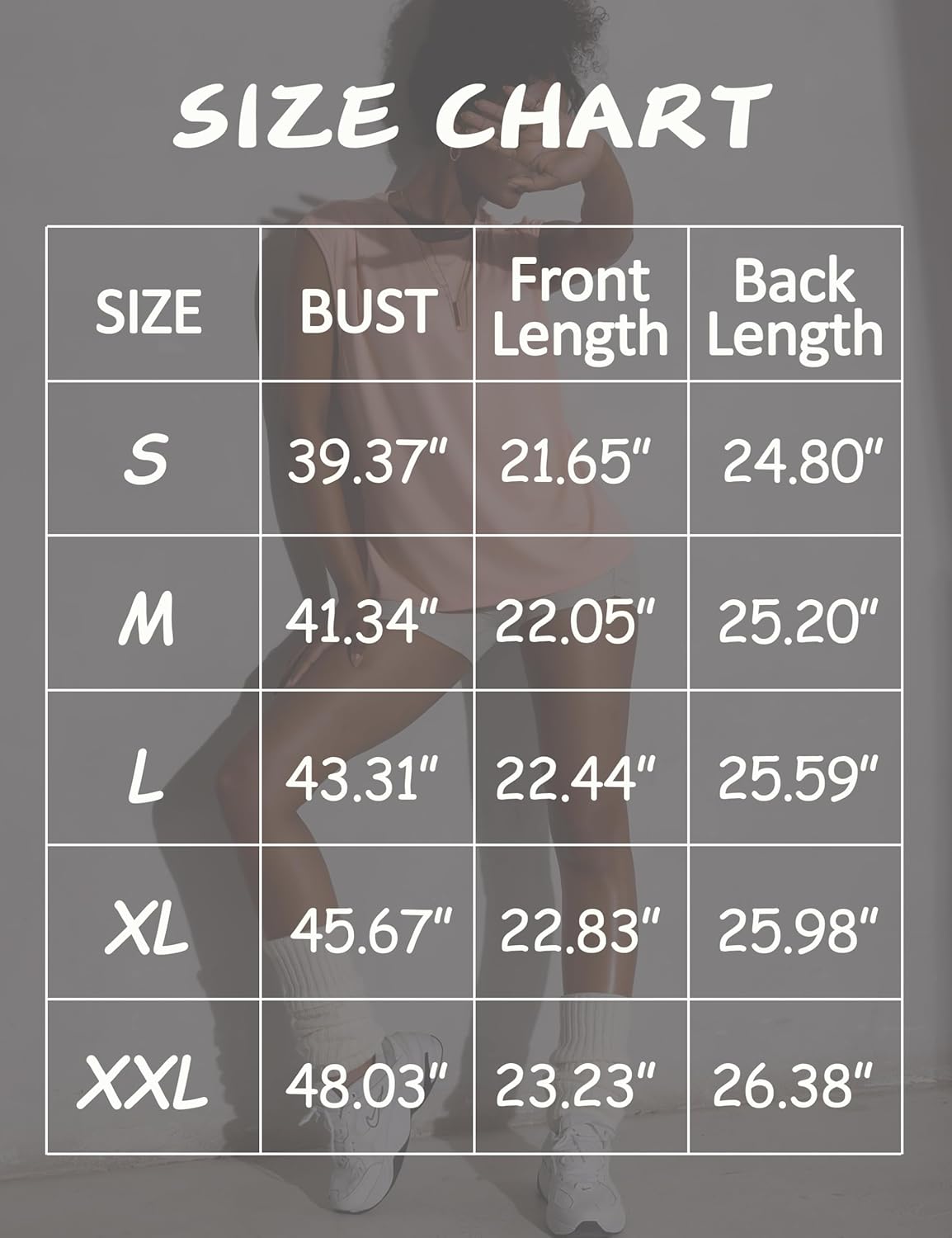 Workout Tank Tops for Women Crewneck Flowy Loose Fit Sleeveless Athletic Gym Tops Running Yoga Shirts Muscle Tank - Image 6