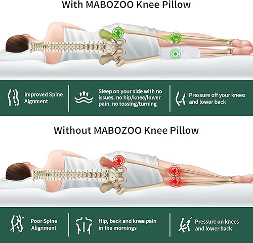 Miniatura 4 de Almohada de rodilla para personas que duermen de lado