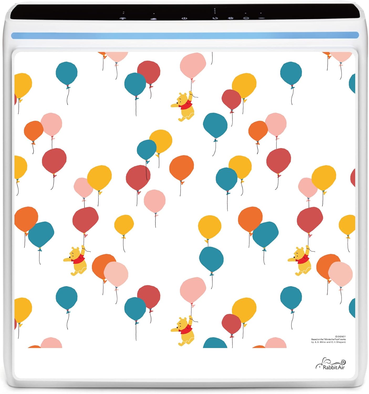 ラビットエアーA3空気清浄機 Rabbit Air SPA-1000NJ (消臭カスタマイズフィルター, プーさん 風船)