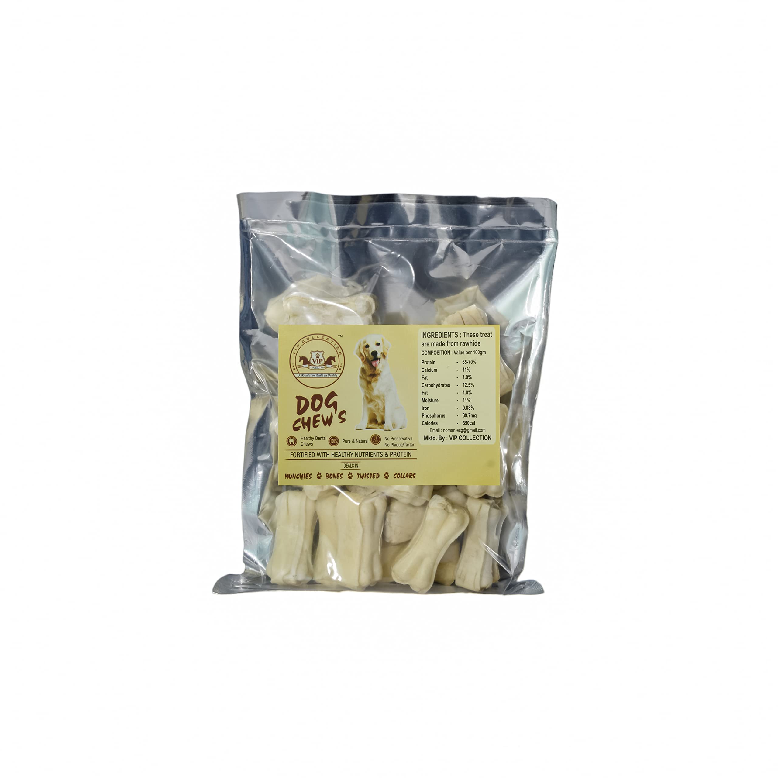 VIP Collection Rawhide Pressed Dog chew Bone Prevent Destructive Behavior Boredom Makes Teeth and Gums Healthy Long Lasting chew Bones (2 INCH - 10 Piece) (B0C6QXCFTR) Amazon Price History, Amazon Price Tracker