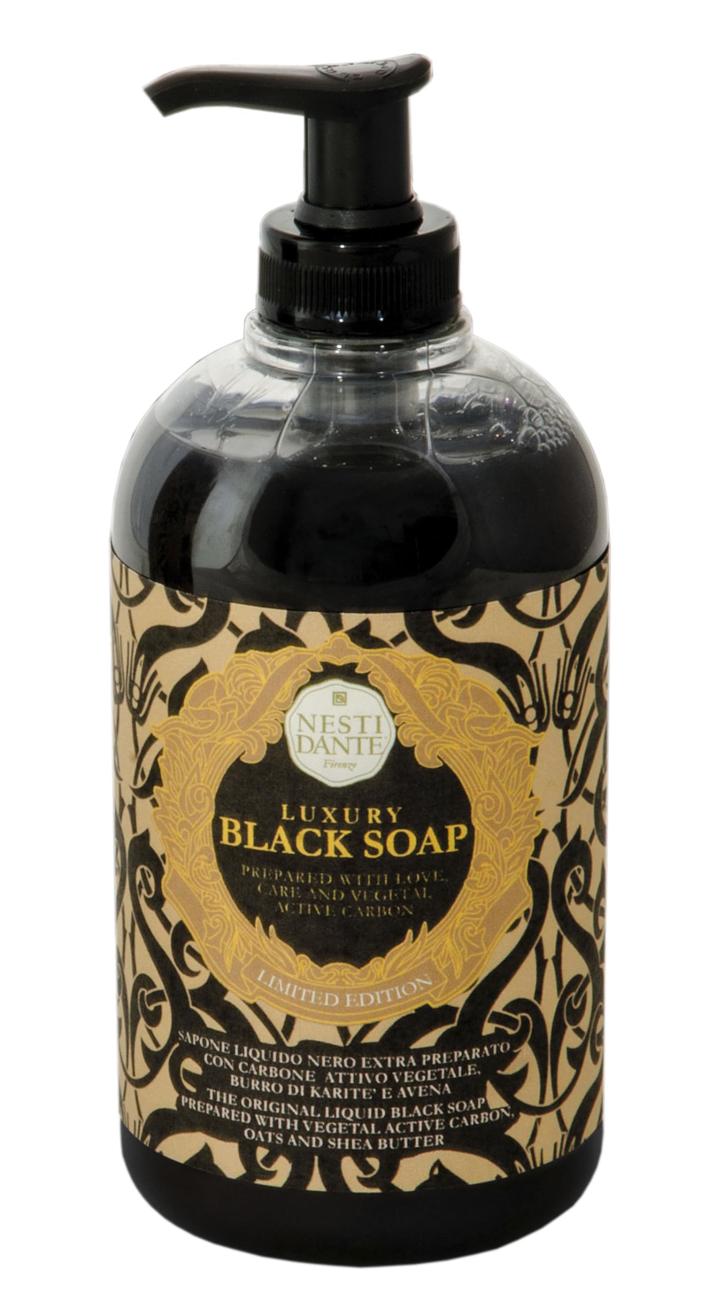 Nesti Dante Luxury Black Liquid Soap 500 ml