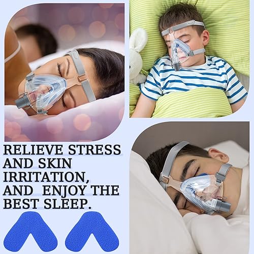 Miniatura 8 de Jutom Paquete de 24 almohadillas nasales para máscara para evitar fugas de aire, almohadillas nasales para suministros, protectores nasales cómodos