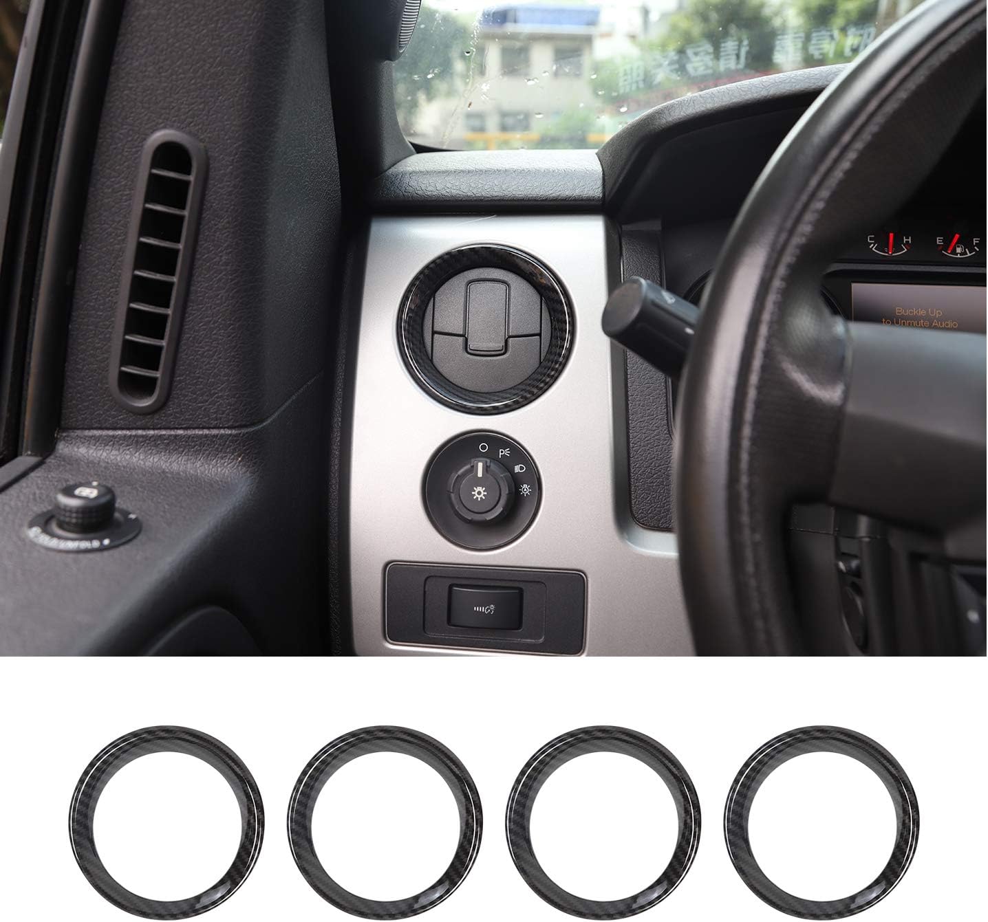 Voodonala for Ford F150 Air Conditioner Vent Outlet Frame