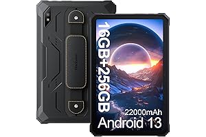 2.4k 10.36 inch Rugged Tablet, 22000mAh Octa-core Tablet, 16GB RAM+256GB ROM+1TB Expandable...