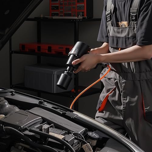 Vista 123 de VEVOR Juego de llaves de impacto, 19 piezas x 1/2 pulgadas métricas de 3/8-1-1/2 pulgadas, 6 puntos de zócalo profundo de 6 puntos, construcción