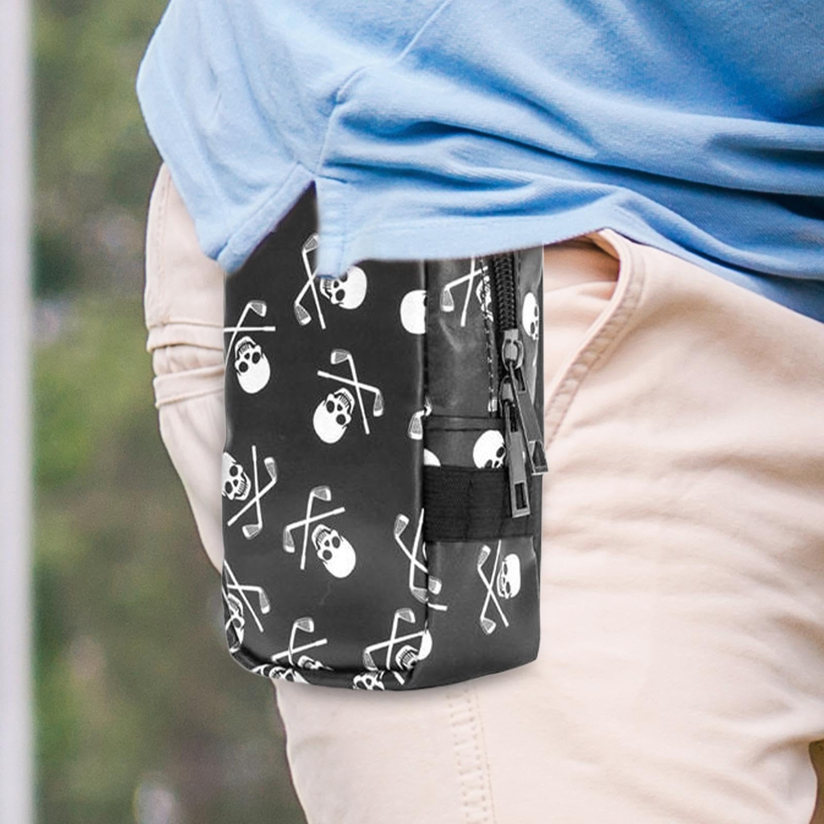 Borsa per palline da golf, custodia per palline da golf | Custodia per palline per sacca da golf resistente - da golf, custodia per tee da golf, copertura protettiva impermeabile per oggetti