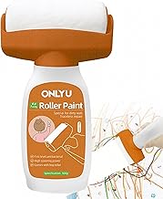 ONLYU Wall Repair Roller Paint Household Supply Cleaning Tool Water Based Latex DIY Renovation with Roller Multifunctional Paint Roller for Cracks, Wall Repair Solution Paint Roller(500g)