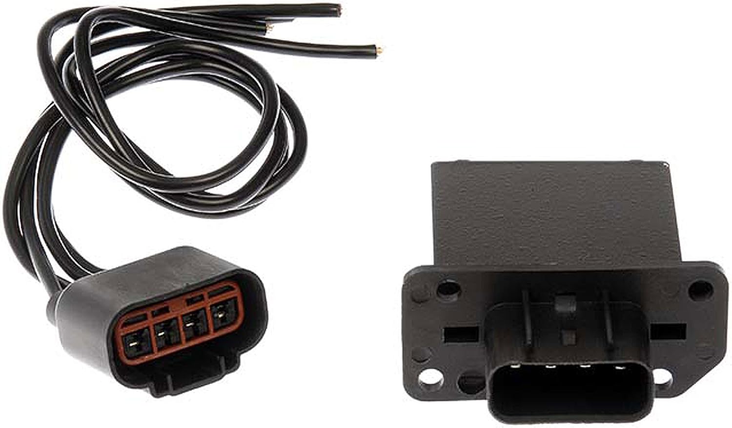 APDTY 084555 Blower Motor Resistor Kit with Harness