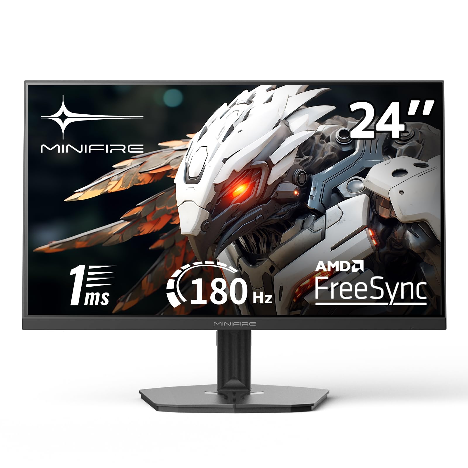 Minifire ゲーミングモニター 24インチ 180Hz Minifire ゲーミングモニター 24インチ 最大180Hz sRGB 110