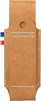 OPINEL Minimalist Regenerated Leather Knife Case - Brown - Sustainable Case N07, N08, N09 & Effile 8/10