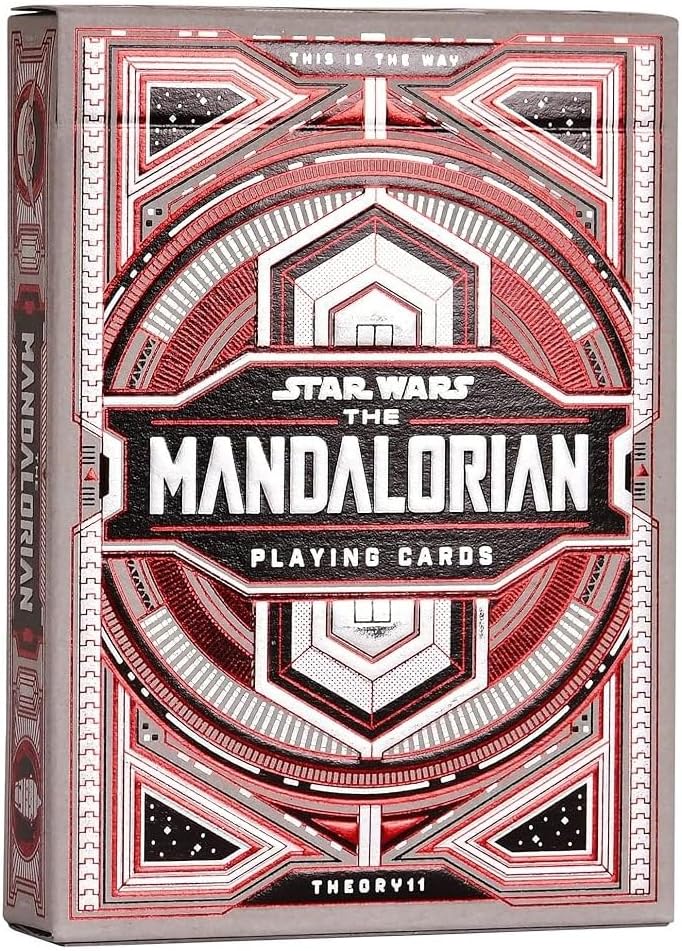 MilesMagic Theory11 Mandalorian Playing Cards Limited Edition Star Wars Series Poker Collectible Deck by Theory11