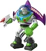 Disney Pixar Toy Story Buzz Lightyear Super Armor Figure with Accessories, Sounds and Lights, Kids Toy GTV23