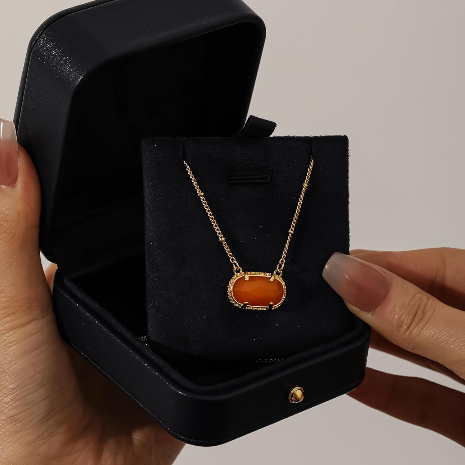 Birthstone Necklace for Women Dainty Gold Necklace Fashion Jewelry 14k Gold Plated Gift - Image 5