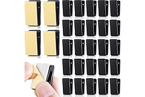 30 Pieces Self-Adhesive Photo Clips for Hanging Wall Decor