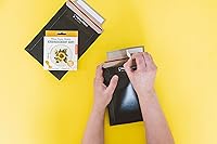 Vista 25 de Sobres de cartón de 9.5 x 11 pulgadas – Sobres de documentos amarillos – Paquete de 25 – Sobres de documentos – Sobres de correo de papel – Sobres