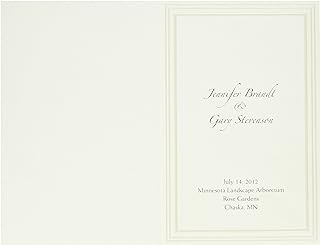 Great Papers! Triple Pearl Embossed Border Ivory Bulletin, 5.5