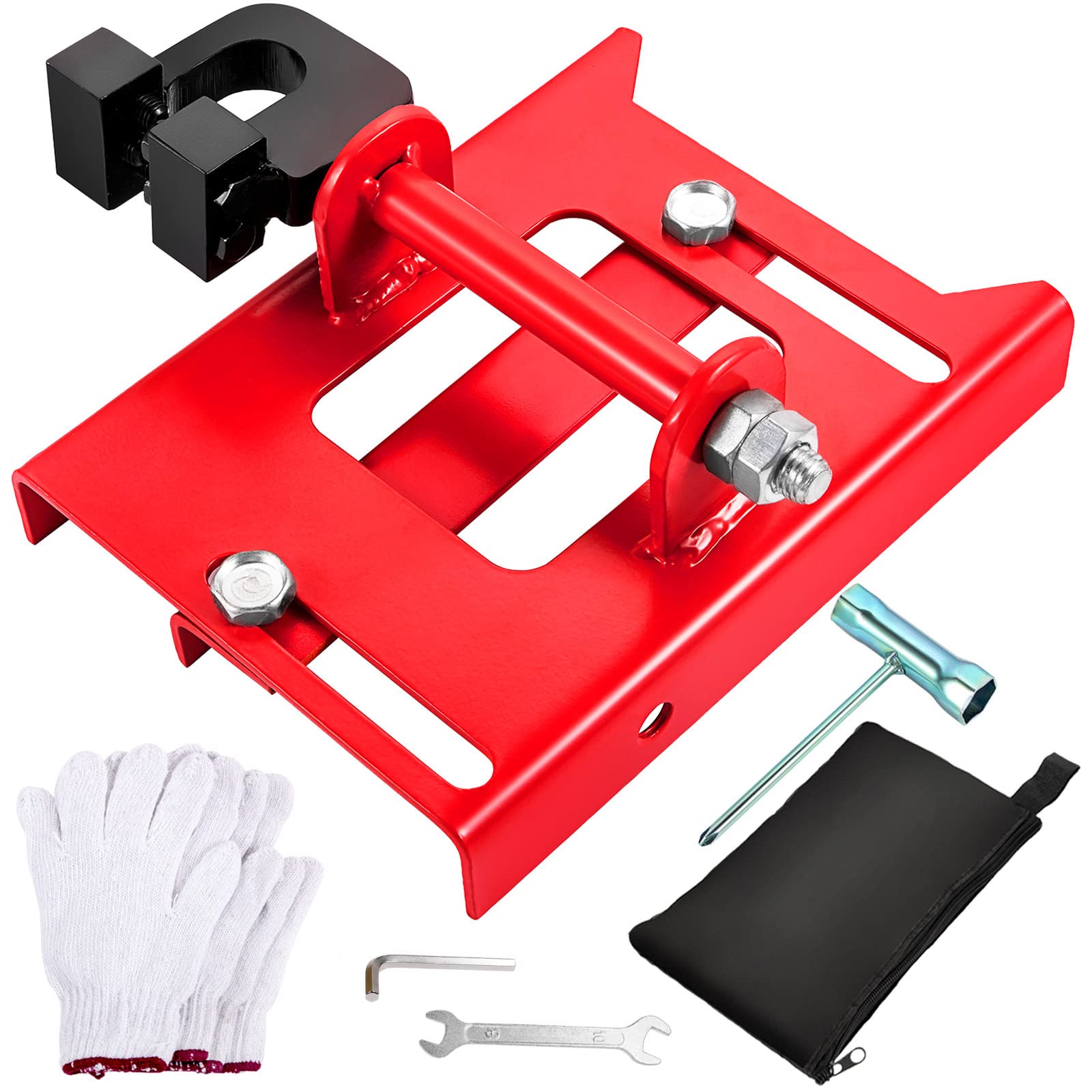 Buy ZeroPone Vertical Cutting Chainsaw Mill Guide Red Mini Portable