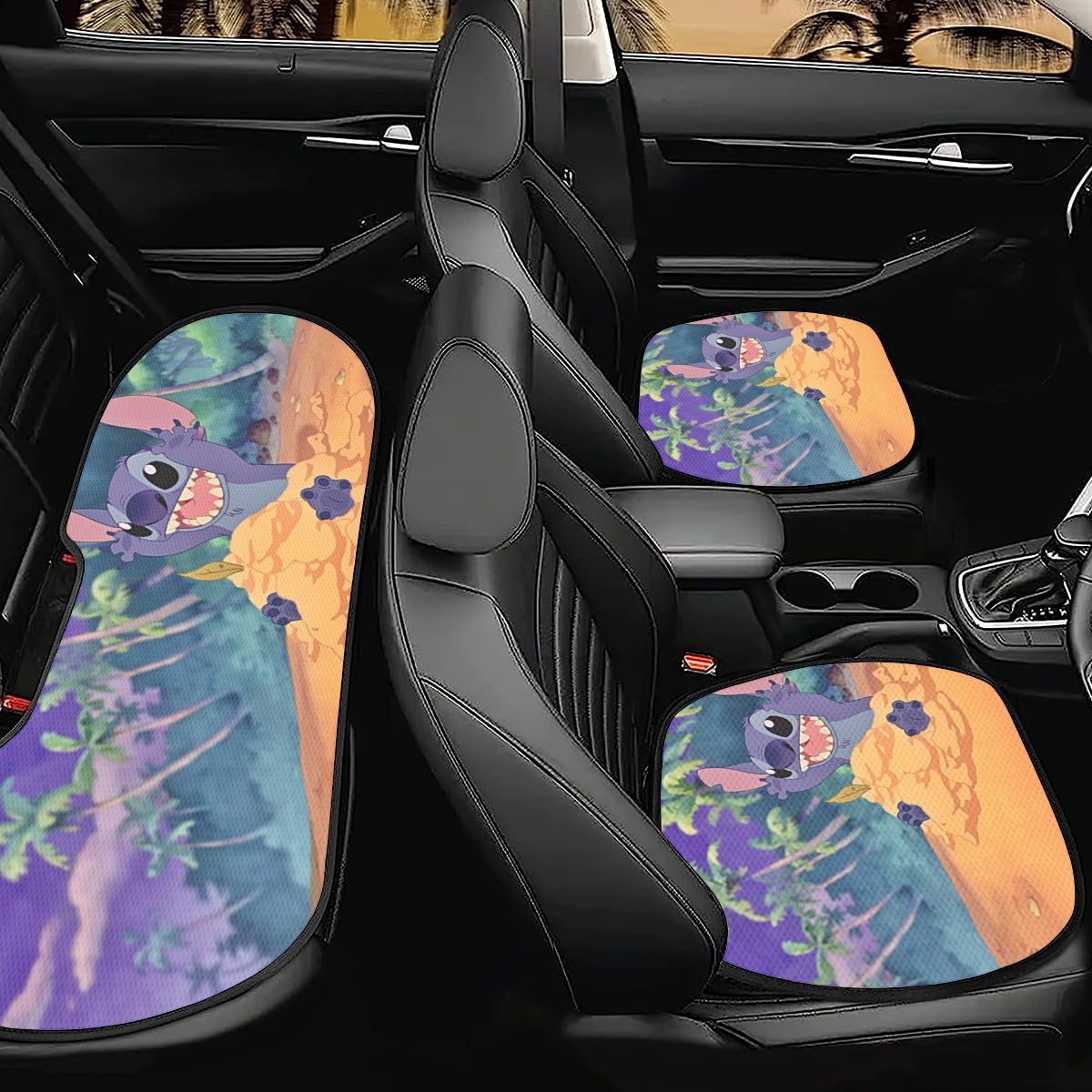 Amazon.co.jp: Stitch スティッチ 車の座布団 カーシートクッション 冷