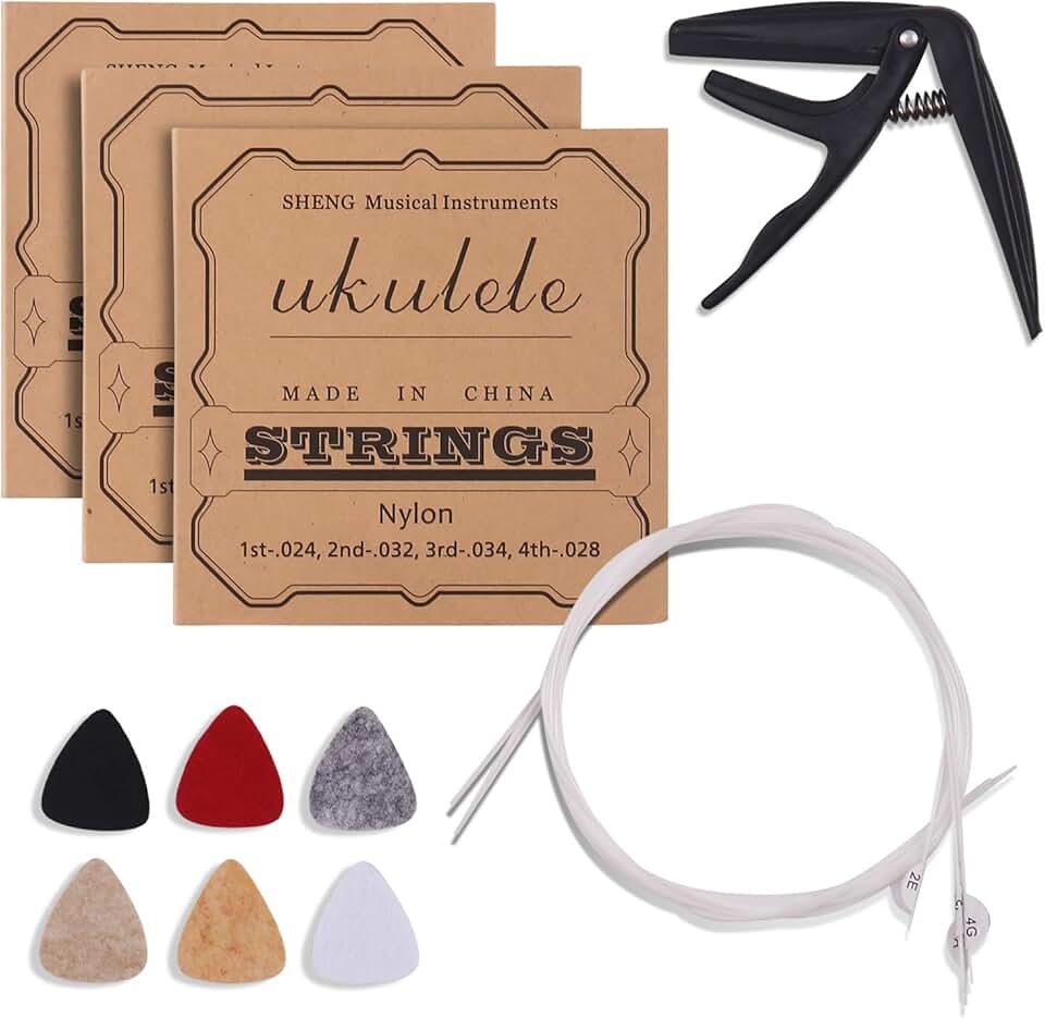 Amazon.co.uk Ukulele Strings Ukulele Strings / Strings Musical