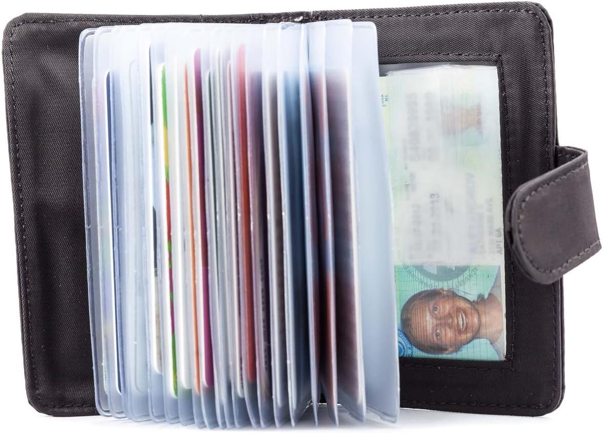 Big Skinny Little Book of Cards Slim Wallet, Holds Up to 5 Cards