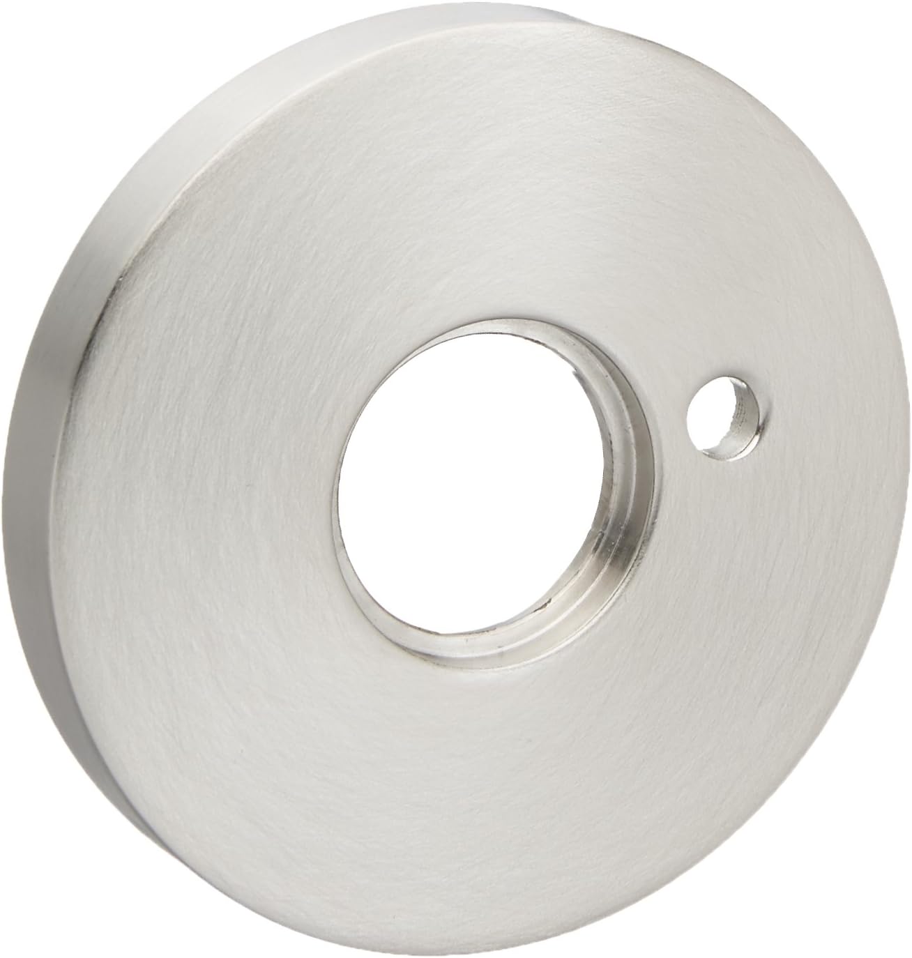 Baldwin 5146 Pair of Estate Rosettes for Privacy Functions, Lifetime Satin Nickel