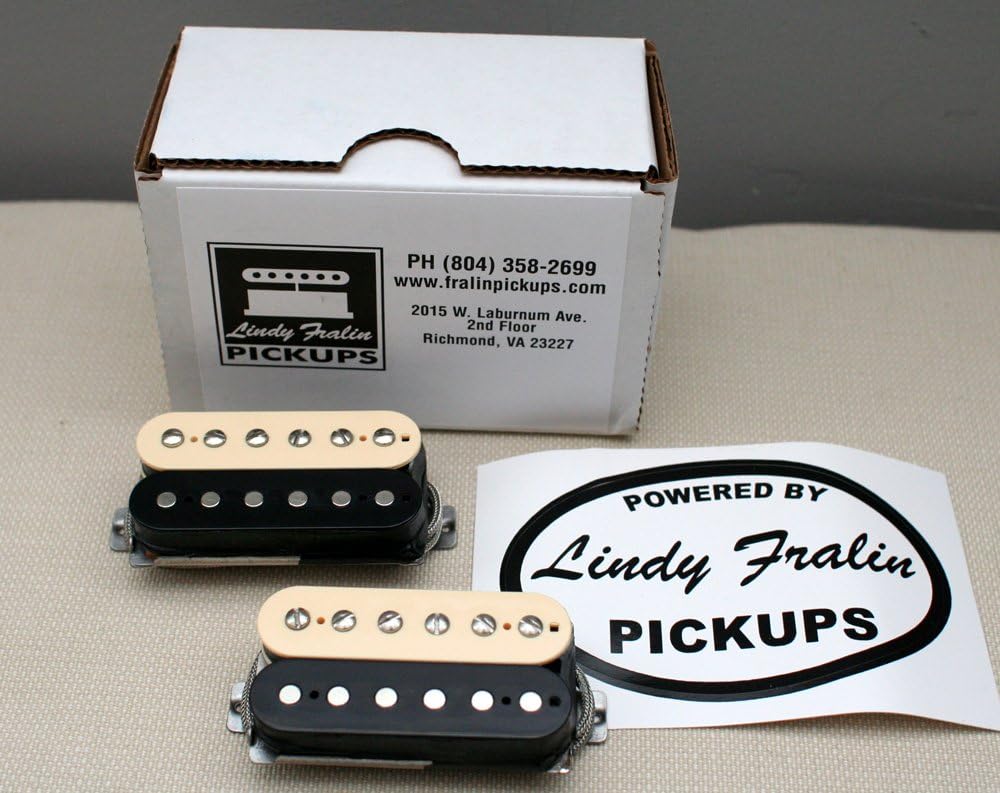 Fralin Pure PAF Pickup Set, Zebra Covers