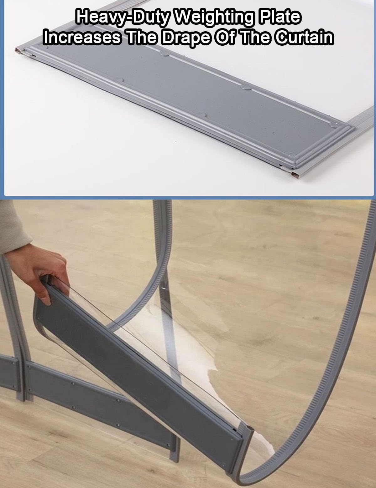 Tenda a Strisce in PVC Trasparente, Magnetico Tenda Porta Esterna Antifreddo Resistente alle Iintemperie Termica per Garage, Magazzino, Congelatore, Supermercato